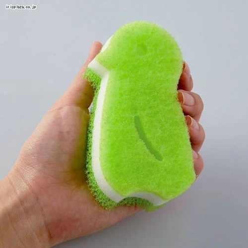 手に馴染むキッチンスポンジ(抗菌剤入)ペンギン10個組 【代引き不可】_6