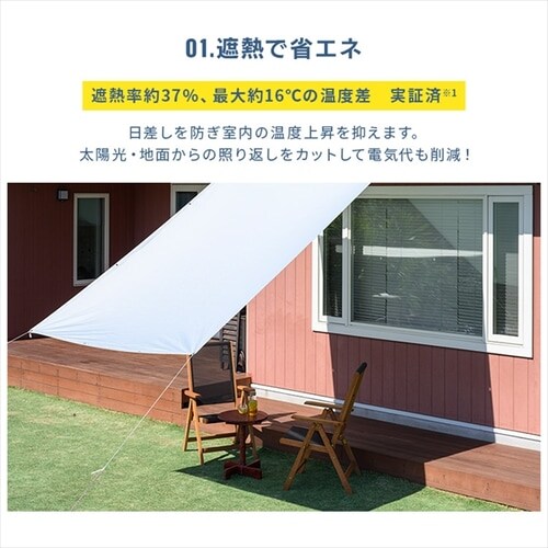 �����T���V�F�[�h 195�~300cm_6