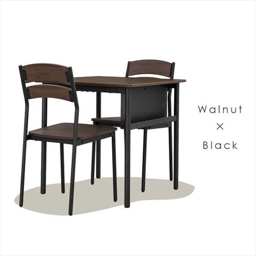 スチールウッドダイニング 3点セット 7256020 │アイリスオーヤマ公式