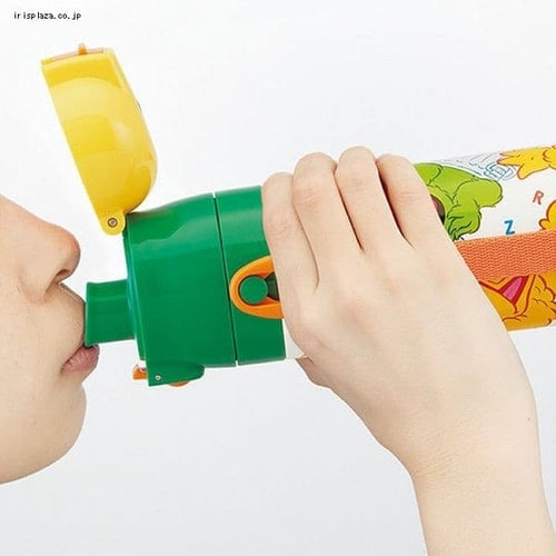 スケーター 超軽量 2WAY ステンレス 水筒 直飲み&コップ飲み 430ml