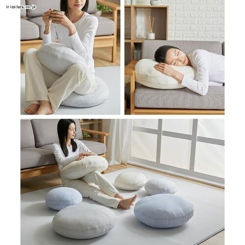 �N�b�V���� �~�` �ėp �ڐG�⊴ 55cm ���C�g�O���[_7