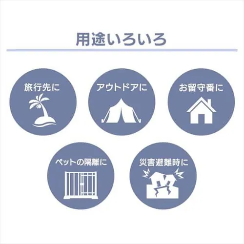 ワンタッチだわんっ ダイヤル式コンパクトペットクレート S 1271199016 ネイビー_7