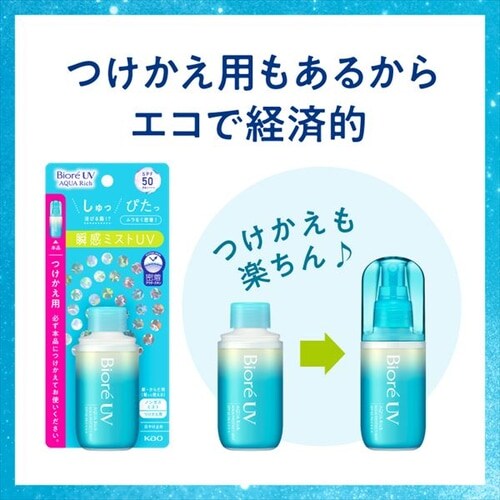 日焼け止め ビオレUV アクアリッチ アクアプロテクトミスト 60ml 花王