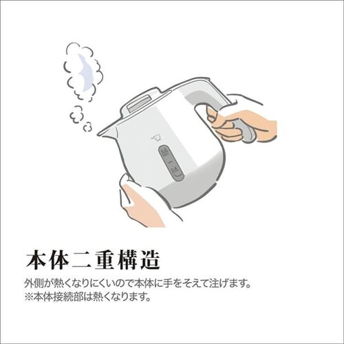 �d�C�P�g�� 0.8L ���S�@�\�t�� �ۈ� CK-DB08-BM �X���[�g�u���b�N_7