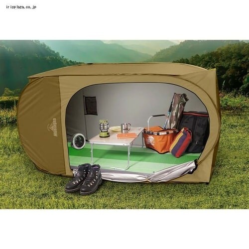 Montagna Montagna完全プライベート ワイド着替えテント グリーン