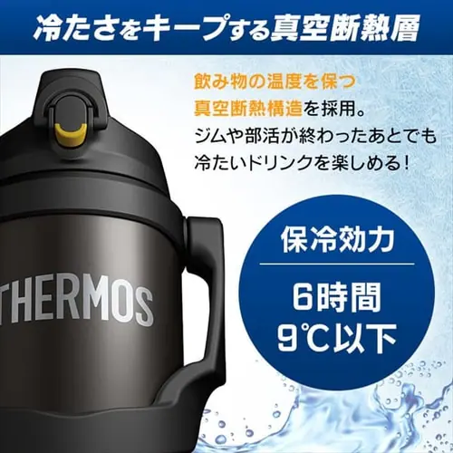 ����  2000ml �T�[���X THERMOS �^��f�M�X�|�[�c�W���O ��e�� �L�b�Y  FJQ-2000 ���b�h(R)�y�v���U�Z���N�g�z_3