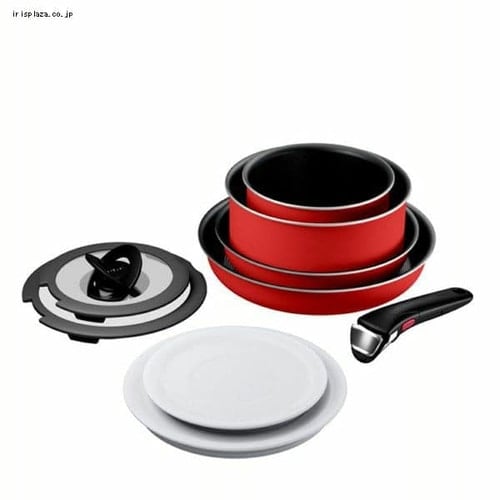 フライパン 9点セット T-fal ガス火 インジニオ・ネオ パプリカレッド