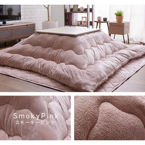 こたつ布団 正方形 190×190cm リバーシブル アイボリー _13