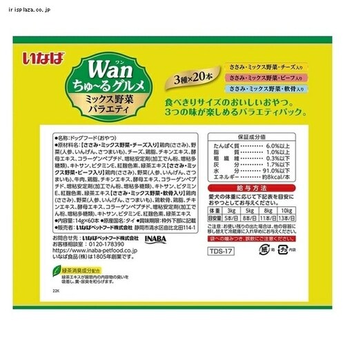 ���Ȃ΃y�b�g�t�[�h Wan����`��O���� 60�{����_2