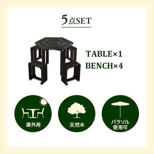 �ؐ��Z�p�e�[�u�� 5�_�Z�b�g ��90cm_2