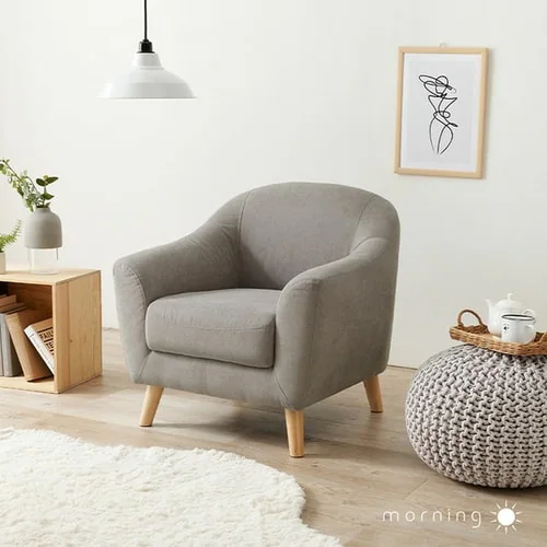 ソファ 1人掛け コンパクト 2WAY 1P-PI ピンク 【代引き不可】_17