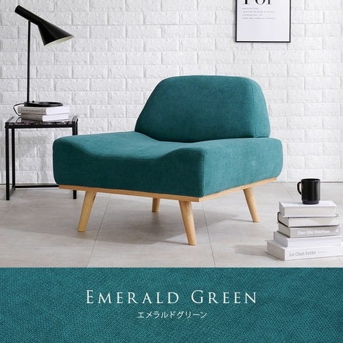 ソファ 1人掛け コンパクト 2WAY 1P-DGY ダークグレー 【代引き不可