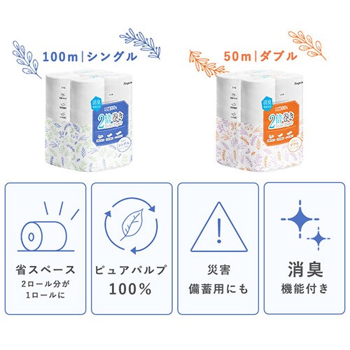 �y48���[���z�g�C���b�g�y�[�p�[ �V���O�� 2�{�� �y���M��_3