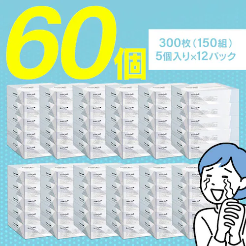 �y60���z �e�B�b�V�� 300�� (150�g) 5���~12 ���j�o�[�T���y�[�p�[�ySYCP�z_5
