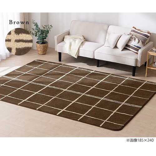 ���O �^�t�g�����O �E���^������ 185cm�~185cm 2�� ���C�g�x�[�W�� ORG-TU1818_13