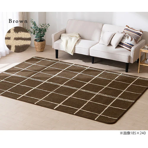 ���O �^�t�g�����O �E���^������ 185cm�~240cm 3�� ���C�g�O���[ ORG-TU1824_13