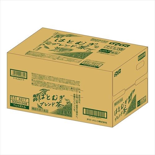 【24本】Dydo はとむぎブレンド茶 500ml【代引き不可】_5