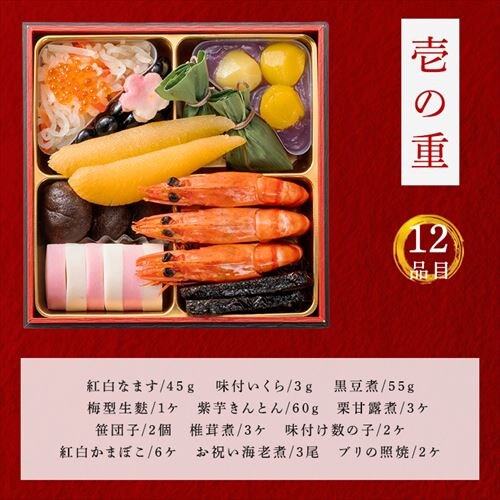 【34品目】横浜ロイヤルパークホテル 和洋中おせち三段重_4