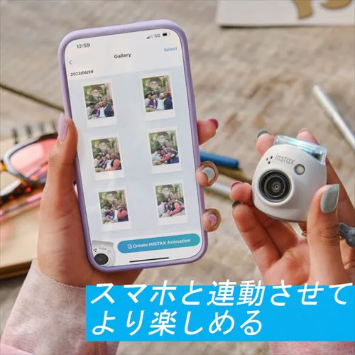 �`�F�L instax Pal �}���`�t�H�[�}�b�g�J���� �u���[ �y�x�m�t�C����(FUJIFILM)�z_5