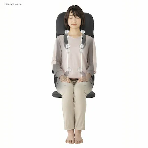 THRIVE マッサージシート マッサージャー ブラック MD-8673(BK)_6