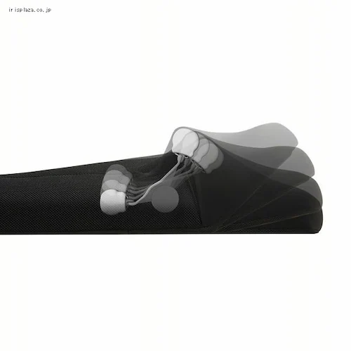 THRIVE マッサージシート マッサージャー ブラック MD-8673(BK)_7