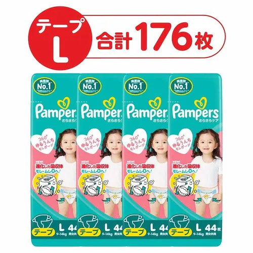 P&G�W���p��������� �y4�Z�b�g�z�p���p�[�X���炳��P�A �e�[�v / �X�[�p-�W�����{L�T�C�Y(9-14kg) �y�v���U�Z���N�g�z_10