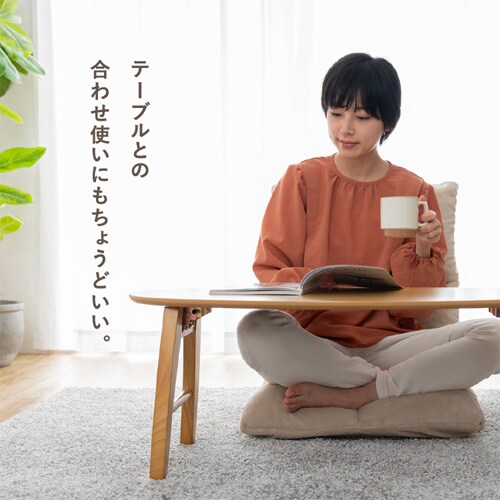 座椅子 NFC-C ブラウン 7263413 │アイリスオーヤマ公式通販アイリスプラザ
