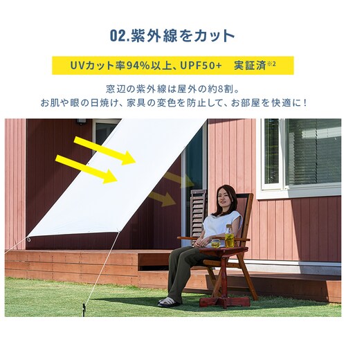 ������ �V�F�[�h ���� 2�~3m �O���[_8