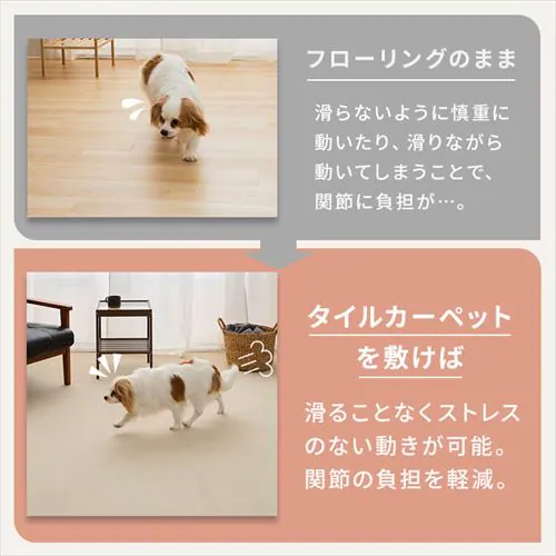 【20枚】消臭タイルカーペット 50×50 TKP-SS50 全5色_6