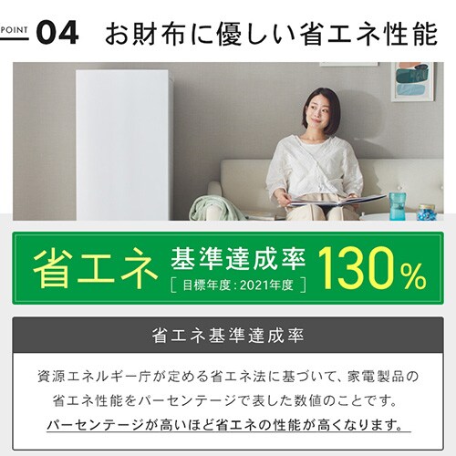 冷凍庫 122L 自動霜取り 冷蔵庫に切り換え可能 PRC-B121N-W ホワイト