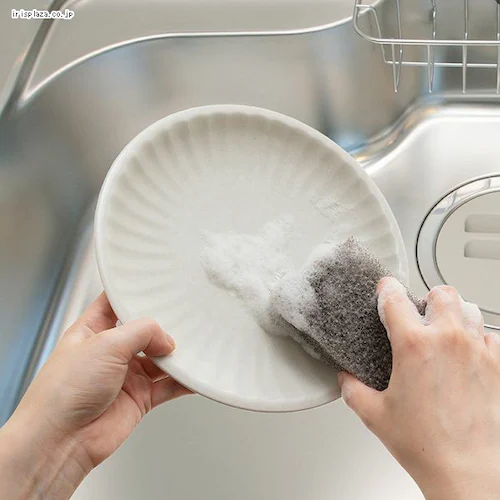 【圧縮】抗菌キッチンスポンジ 10個入 グレー _2