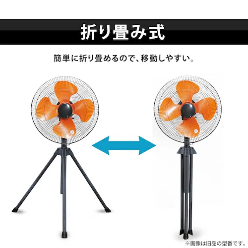 工業扇 工業扇風機 スタンド型 テクノス TEKNOS KG-459RI ブラック_11