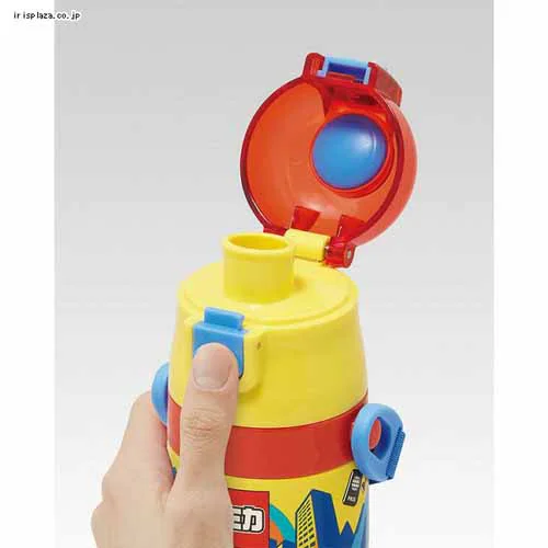 スケーター 超軽量2WAYダイレクトボトル 直飲み470ml コップ430ml SKDC4+替えパッキンセット P-SDC4-PS シナぷしゅ【プラザセレクト】_9