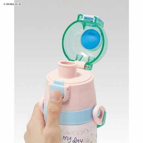 スケーター 超軽量2WAYダイレクトボトル 直飲み410ml コップ350ml SKDC3+替えパッキンセット P-SDC4-PS キティうしろうしろ【プラザセレクト】_9
