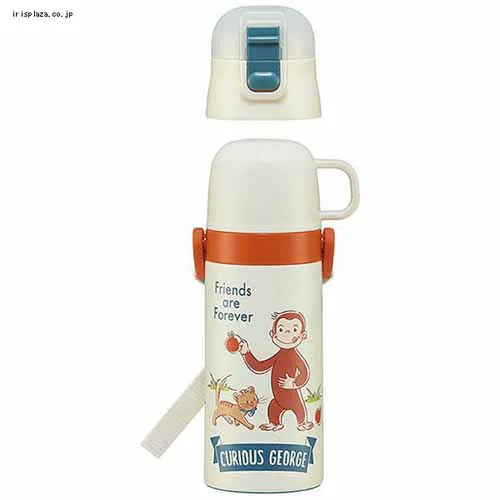 スケーター 2Wayステンレスボトル ストロー飲み410ml コップ350ml SKCP3+替えストロー・パッキンセット P-SKCP3-SP シナぷしゅ【プラザセレクト】_15