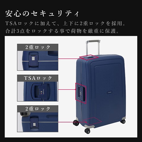 �X�[�c�P�[�X 102L �T���\�i�C�g �_�u���L���X�^�[ 2�d���b�N SCURE �X�s�i 75/28 �_�[�N�u���[_4