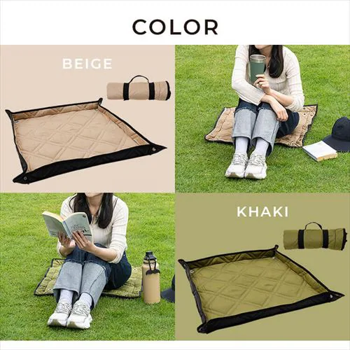 極厚レジャーシート 60×60 ベージュ【プラザセレクト】_10