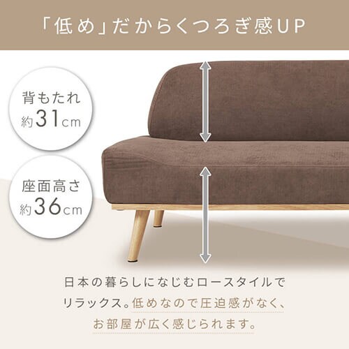 �\�t�@ 2�l�|�� �����h�� �A�[�����X ���C�g�O���[_9