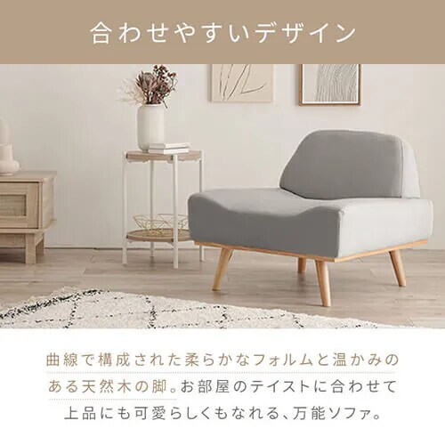 �\�t�@ 2�l�|�� �����h�� �A�[�����X ���C�g�O���[_23