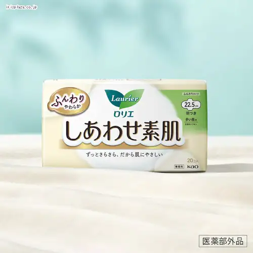 ロリエ しあわせ素肌 スリム 羽つき 特に多い昼用(25cm)30コ入_2