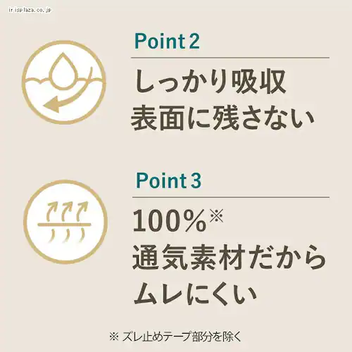 ロリエ しあわせ素肌 スリム 羽つき 特に多い昼用(25cm)30コ入_4