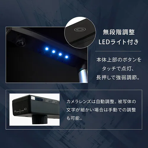 ドキュメントスキャナー ダークグレー WJ1617 【プラザセレクト】_9