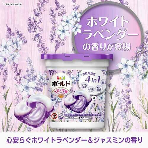 P&G 【4個セット】ボールドジェルボール4D つめかえ用 メガジャンボ