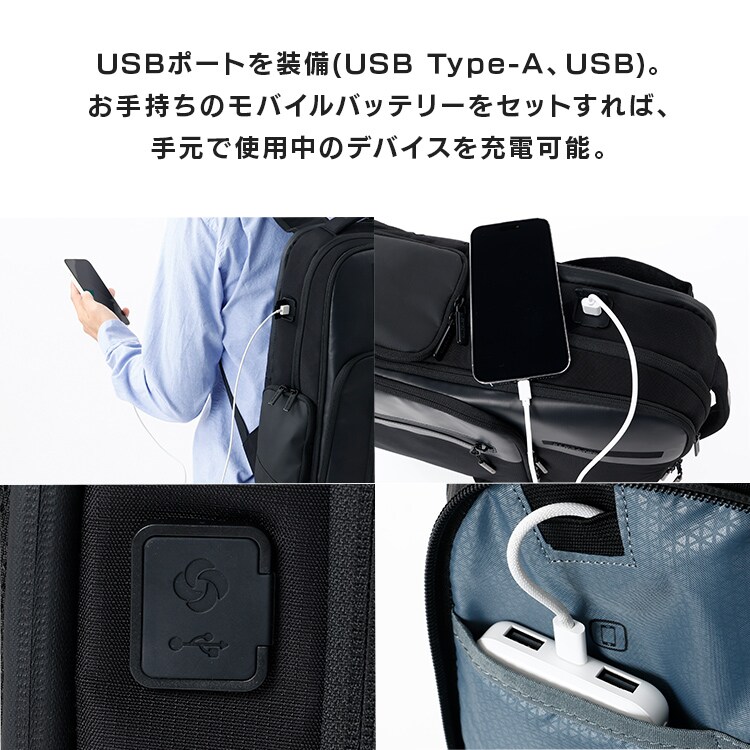 Samsonite LPT BACKPACK 15.6 BLACK 142143-1041 【前払い不可