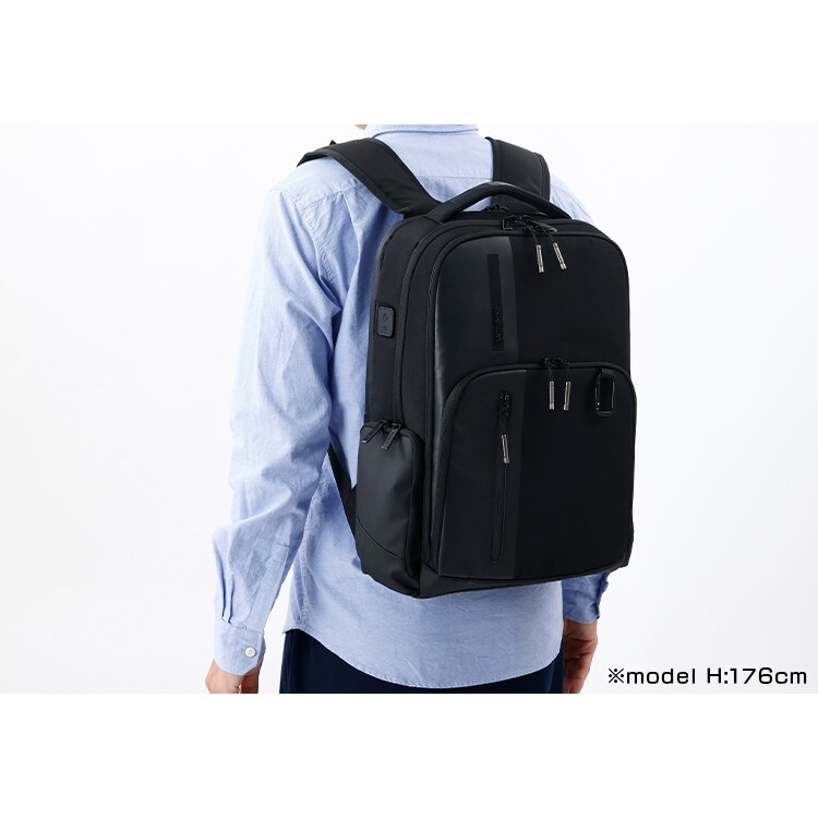 Samsonite LPT BACKPACK 15.6 BLACK 142143-1041 【プラザセレクト