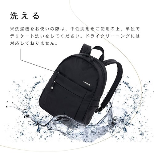 Samsonite BACKPACK BLACK 144723-1041 【前払い不可】【代引き不可