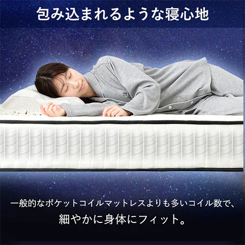 �y�󂠂�z�}�b�g���X �V���O�� �|�P�b�g�R�C�� ����16.5cm �z���C�g�~�u���b�N_5