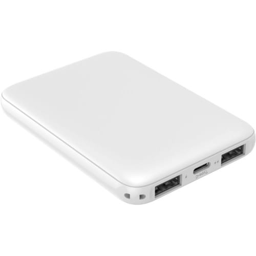 Type-C入出力対応 5000mAh 薄型モバイルバッテリー HD2-MBTC5000WH