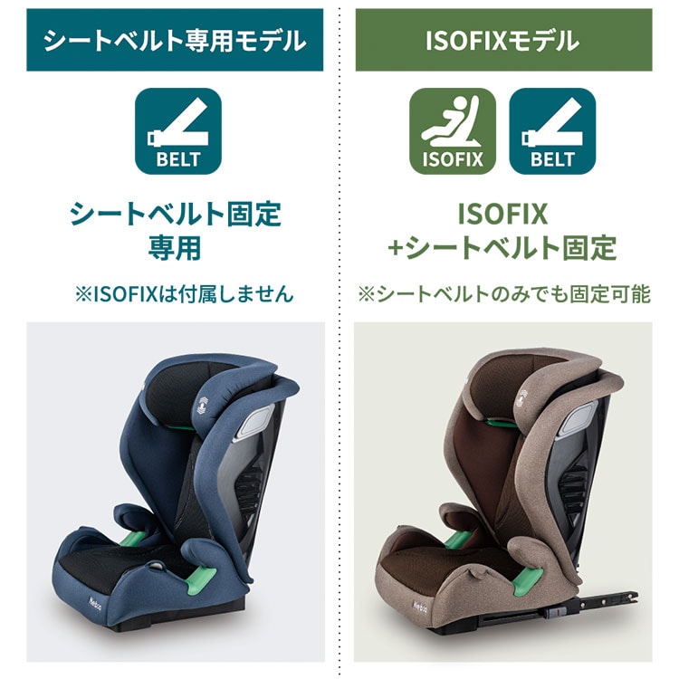 ジュニアシート ブースターシート ISOFIX 固定式 3歳半から12歳 R129
