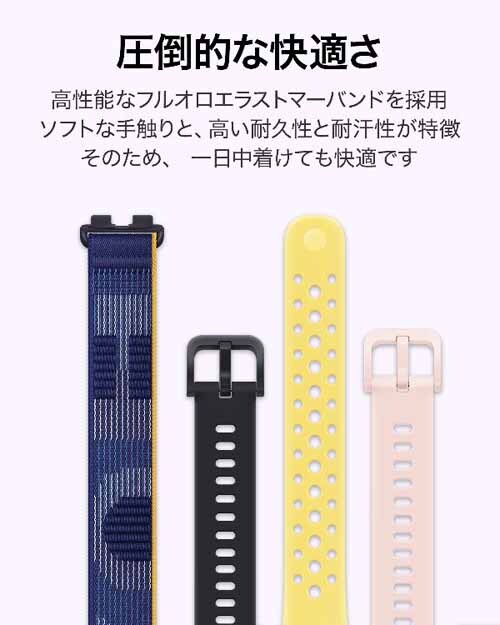 Huawei Band 9 KIMI-B19-BK �X�^�[���[�u���b�N_4